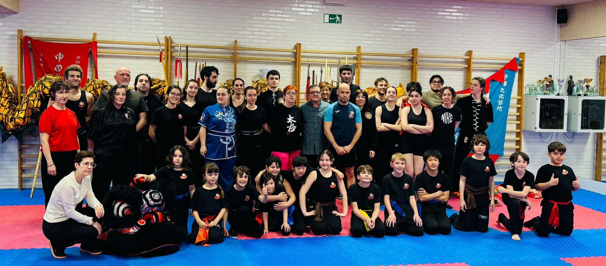 Numerosa participaci&oacute;n en el encuentro de clubs de Wushu de Navarra. 05-04-25